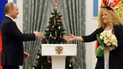 Президент Путин ва Алла Пугачева