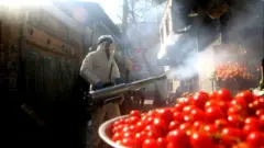 ضدعفونی کردن معابر در ایران