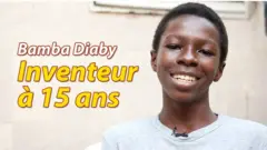 Cheikh Bamba Diaby, 15 ans, est un jeune homme autodidacte passionné par la robotique.