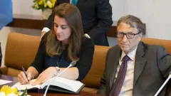 bill Gates and Melinda Gates