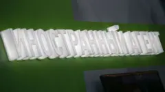 Надпись "Иностранный агент"