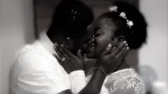 Oga Boateng and im wife Mary
