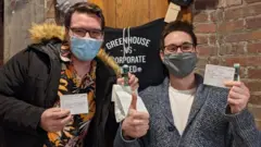 Some of the recipients of a Michigan marijuana dispensary's "Pot for Shots" scheme