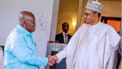 Buhari and Nana Akufo Addo
