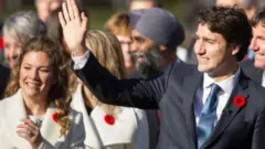 ਕੈਨੇਡਾ ਦੇ ਪ੍ਰਧਾਨ ਮੰਤਰੀ ਜਸਟਿਨ ਟਰੂਡੋ
