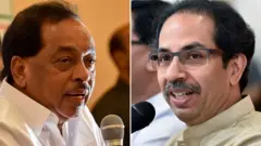 नारायण राणे आणि उद्धव ठाकरे