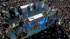 Soleimani burial in Kerman