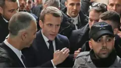 ماكرون يوبخ رجال أمن إسرائيليين في #القدس.. ما السبب؟