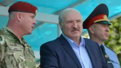 Александр Лукашенко с силовиками