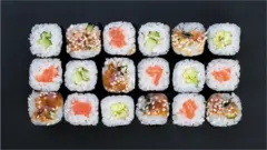 A sushi chain offered free food to anyone whose legal name included the characters for "salmon" (File photo)