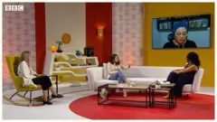صورة من حلقة دنيانا عن الأدب النسوي