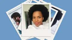 Hotunan mace da namiji da gashin kai irin na ƴan Afrika