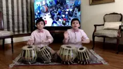 लाहोरका दुई दाजुभाइ तबलामा