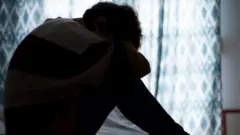 sad person