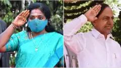 గవర్నర్ తమిళిసై సౌందర రాజన్, సీఎం కేసీఆర్