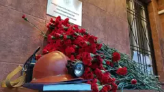 мемориал погибшим шахтерам