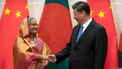 शेख हसीना शि जिनपिंग