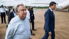 Antonio Guterres en RDC