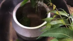 කැඳ පානය, දුම් ඇල්ලීම