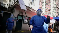 上海社區防疫人員