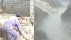 گلگت بلتستان میں 28 جولائی سے شروع ہونے والی بارشوں سے خطے میں مختلف مقامات پر فلیش فلڈ، سیلاب اور لینڈ سلائیڈنگ سے نظام زندگی بری طرح متاثر ہوئی ہے۔