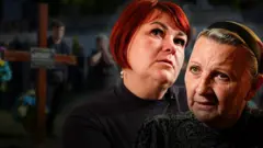 Lyudmyla Kupriychuk (à gauche) et Natalya Karpova