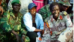 Betty Bigombe oo la fadhida madaxa wada hadalada jabhadda LRA Brig Sam Kolo
