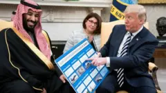 ترامب وبن سلمان