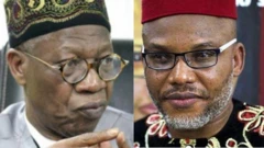[Has Nnamdi Kanu been released?] Lai Mohammed on Interpol arrest of 'Ipob leader/Nigerian separatist: Lai Mohammed on charges against Nnamdi Kanu: Nigeria explain Ipob leader arrest/extradition