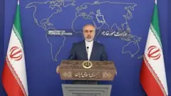 ناصر کنعانی سخنگوی وزارت خارجه ایران