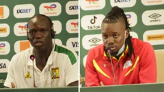 Vincent Aboubakar and Betrand Traore