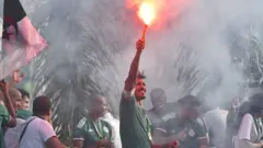 Algeria victory parade