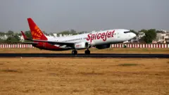 स्पाईसजेट विमान 