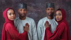 Di twins for dia pre-wedding shoot