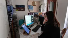 working from home