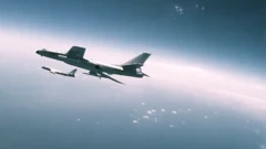 A screengrab from the PLA Airforce promotional video