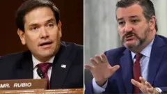Marco Rubio iyo Ted Cruz waa siyaasiyiin caan ah oo ka tirsan xisbiga Jamhuuriga