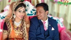 ২৬ বছরের সৌম্য শেখর সাহু ও তার স্ত্রী রিমা  