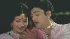 ફિલ્મ હિરણને કાંઠેમાં નરેશ કનોડિયા અને સ્નેહલતા