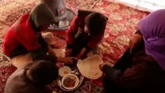 동물 배설물에 의지해 한파와 싸우는 사람들