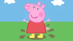 Nhân vật Peppa Pig trên TV 
