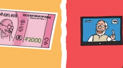 एक नोटेवरचे आणि दुसरे नोटाबंदीचे