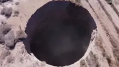 Misteriozni krater u rudarskoj oblasti u Čileu