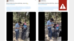 Yanıltıcı videolardan birinde çarşafın altından kadın çıktığına inandırılmak isteniyor