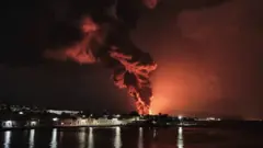 Explosión en Matanzas grabada desde la distancia