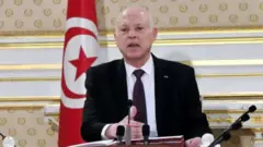 الرئيس التونسي قيس سعيد