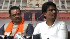 અલ્પેશ ઠાકોર અને જિતુ વાઘાણી