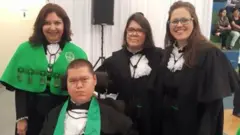 Odair na sua formatura