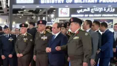 السيسي وقادة الجيش