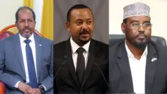 Madaxweynaha Soomaaliya, Raysal wasaaraha Itoobiya iyo Madaxweynaha Maamulka Jubaland
